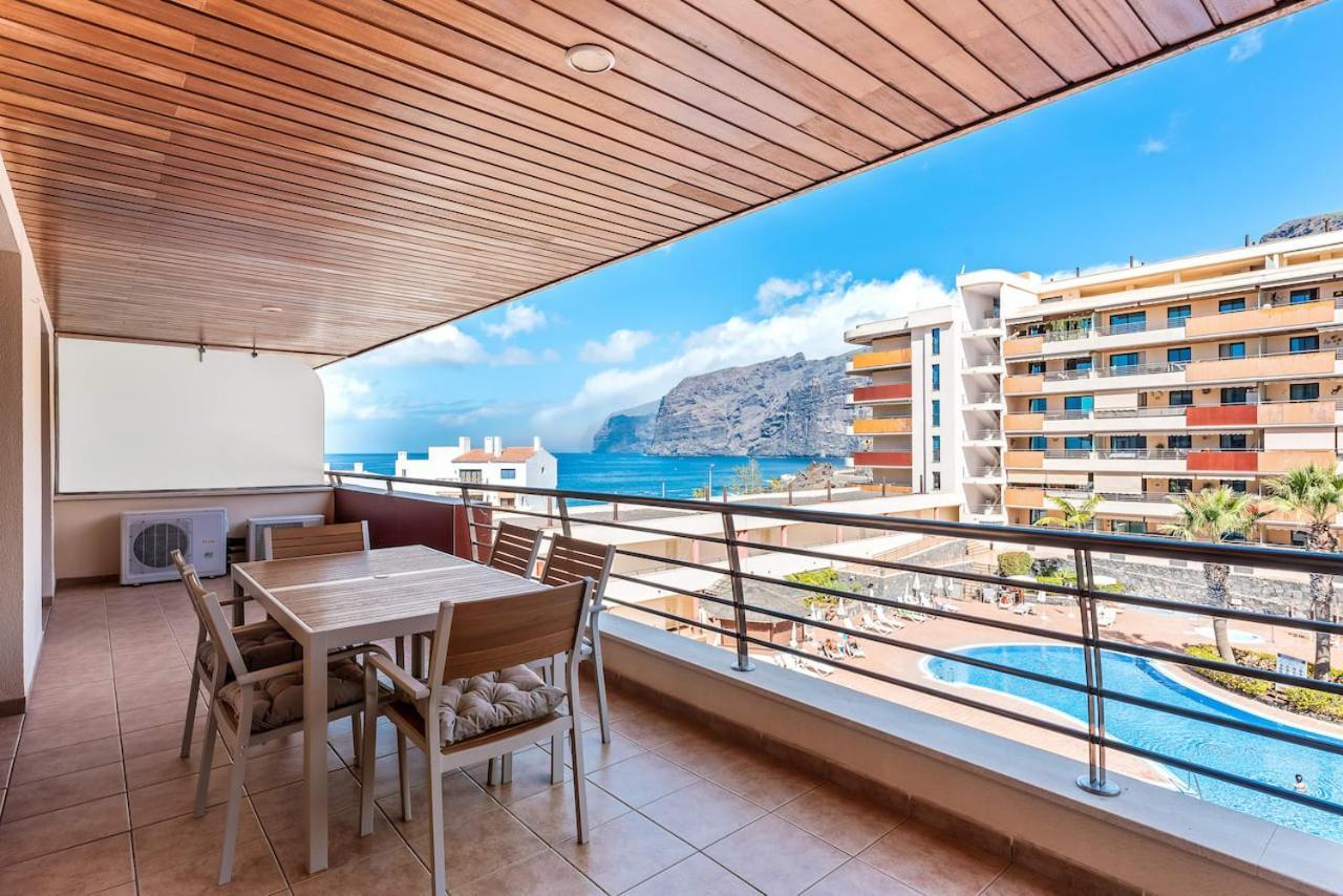 פוארטו דה סנטיאגו Los Gigantes Cliffs View Two Bedroom Apartment מראה חיצוני תמונה
